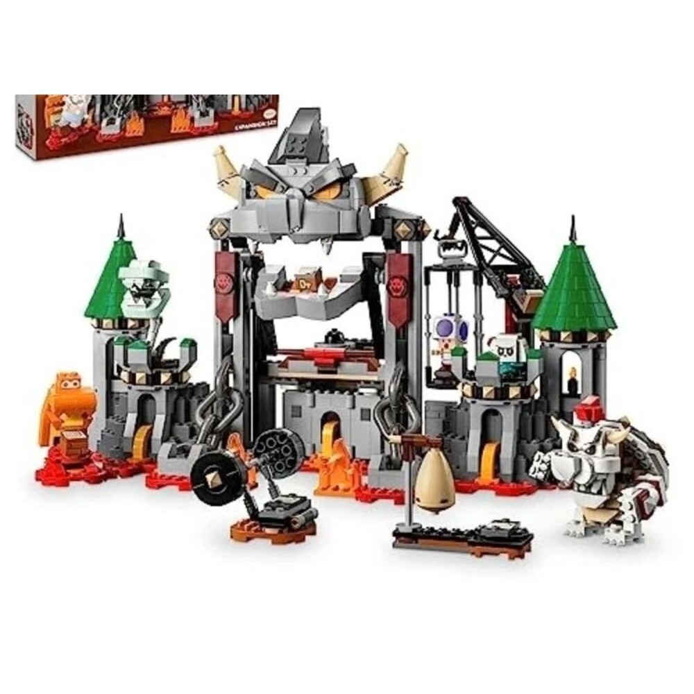 Dry Bowser Castle Battle Expansion 100% complete Set #71423 1321 pieces